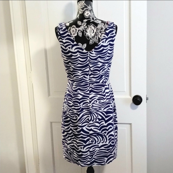 🌊HTF Lilly Pulitzer🌊 - Kiki Cotton Jacquard Dress - Picture 3 of 16